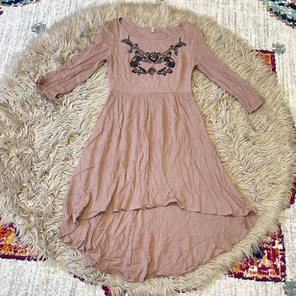 Woman’s Pink Dress